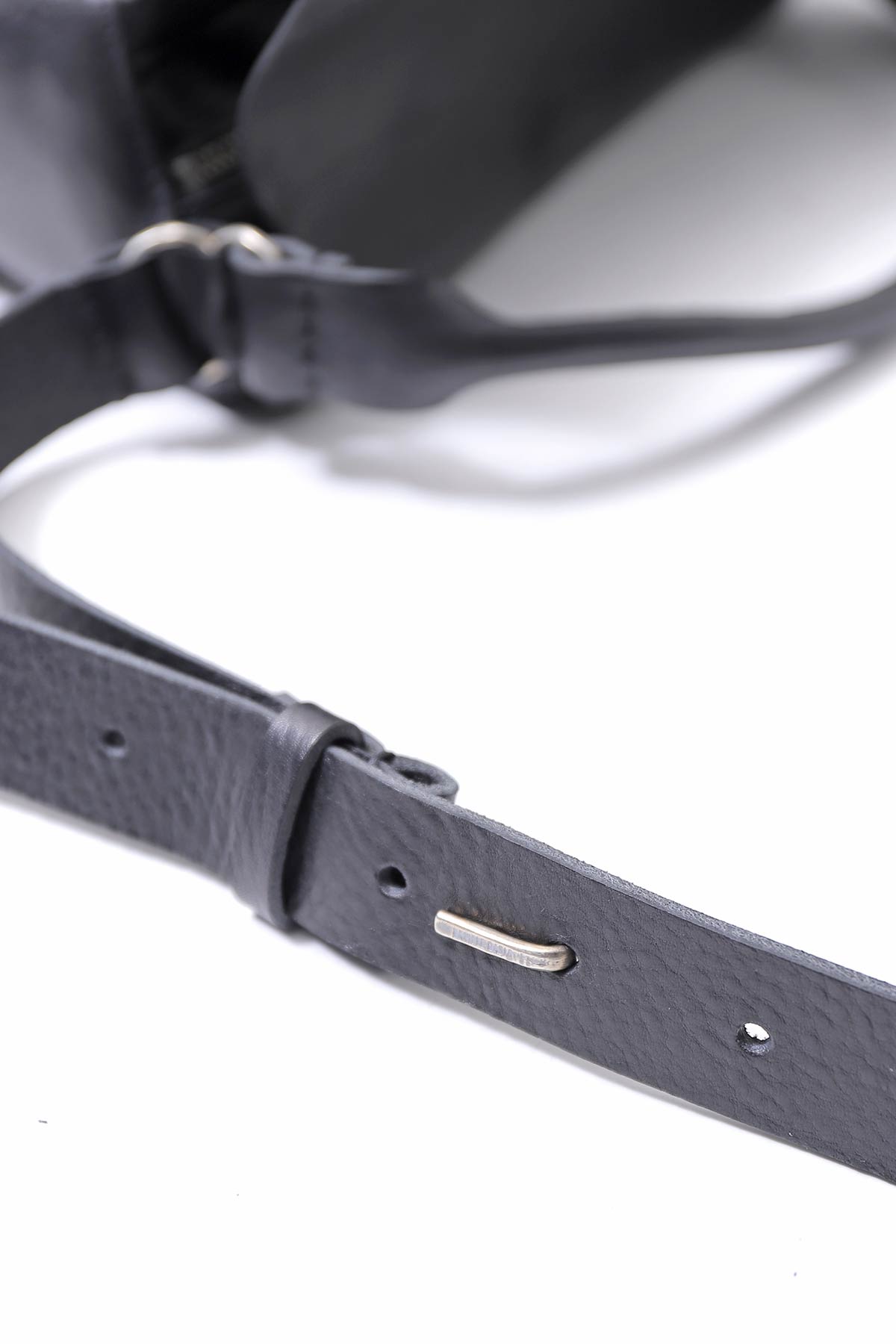 【DANIELE BASTA】2WAY SHOULDER FLAP ON BAG DBM004_BLACK