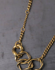 【GOTI】 TWIST RING TOP NECKLACE CN2135_GOLD