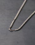 【GOTI】 ROUND MICRO PLATE CHAIN NECKLACE_CN715