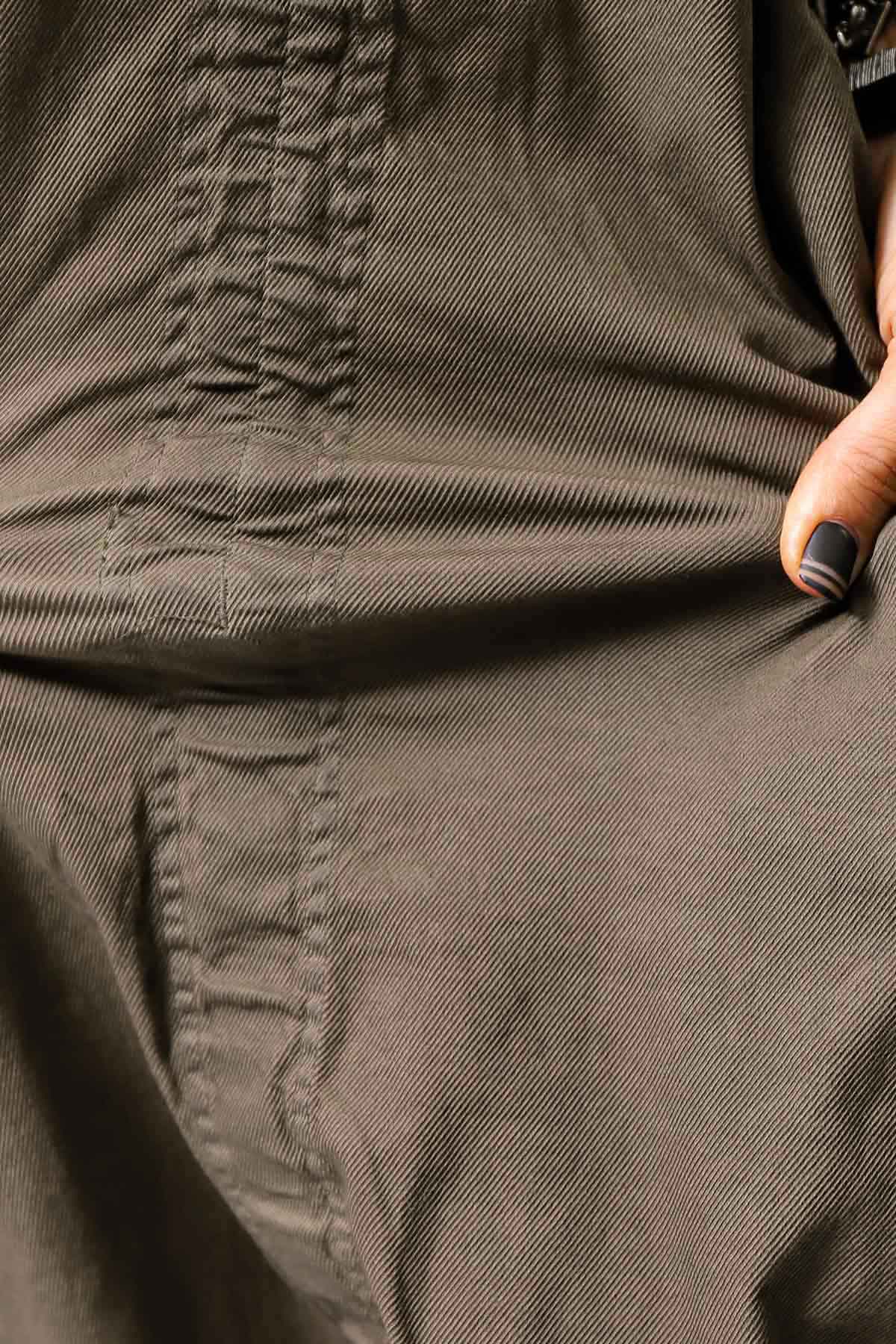 【RUNDHOLZ】 UNISEX DESIGN POCKET BLOUSON COAT 260 1208_KHAKI CLOUD