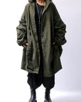 【RUNDHOLZ】 UNISEX DESIGN POCKET BLOUSON COAT 260 1208_OLIVE CLOUD