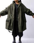【RUNDHOLZ】 UNISEX DESIGN POCKET BLOUSON COAT 260 1208_OLIVE CLOUD