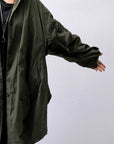 【RUNDHOLZ】 UNISEX DESIGN POCKET BLOUSON COAT 260 1208_OLIVE CLOUD