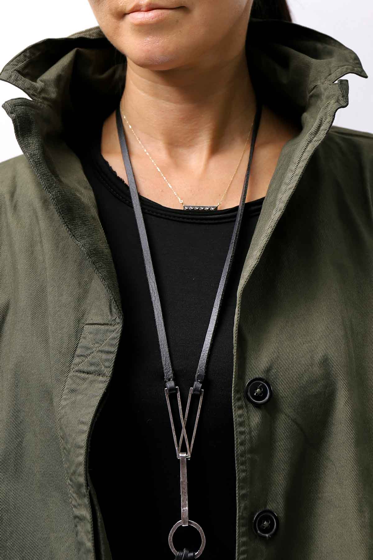 【RUNDHOLZ】 UNISEX DESIGN POCKET BLOUSON COAT 260 1208_OLIVE CLOUD