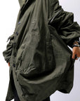 【RUNDHOLZ】 UNISEX DESIGN POCKET BLOUSON COAT 260 1208_OLIVE CLOUD
