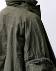 【RUNDHOLZ】 UNISEX DESIGN POCKET BLOUSON COAT 260 1208_OLIVE CLOUD