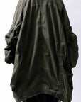 【RUNDHOLZ】 UNISEX DESIGN POCKET BLOUSON COAT 260 1208_OLIVE CLOUD