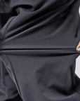 【thom/krom】 UNISEX LIGHT NYLON STRETCH PANTS MP56_BLACK
