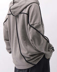 【thom/krom】 UNISEX COTTON SWEAT HOODIE MS192_CONCRETE GREY