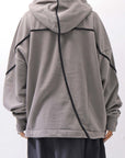 【thom/krom】 UNISEX COTTON SWEAT HOODIE MS192_CONCRETE GREY