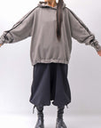 【thom/krom】 UNISEX COTTON SWEAT HOODIE MS192_CONCRETE GREY