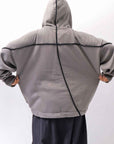 【thom/krom】 UNISEX COTTON SWEAT HOODIE MS192_CONCRETE GREY