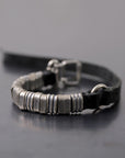 【GOTI】 TRIPLE STRIPES SILVER BRACELET_BR2345