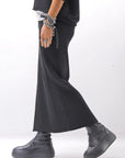 【thom/krom】 STRETCH VISCOSE SLIM FIT SKIRT WSK98_BLACK
