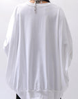 【bajra】 UNISEX OVERSIZED COTTON TOPS 156QK01_WHITE