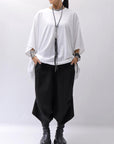 【bajra】 UNISEX OVERSIZED COTTON TOPS 156QK01_WHITE