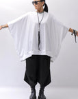 【bajra】 UNISEX OVERSIZED COTTON TOPS 156QK01_WHITE