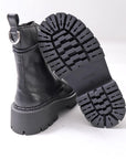 【VIC MATIE】 LUG SOLE LACE-UP BOOTS 4400D_BLACK