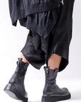 【AGL】 SNEAKER BOOTS MILA MIDI_BLACK