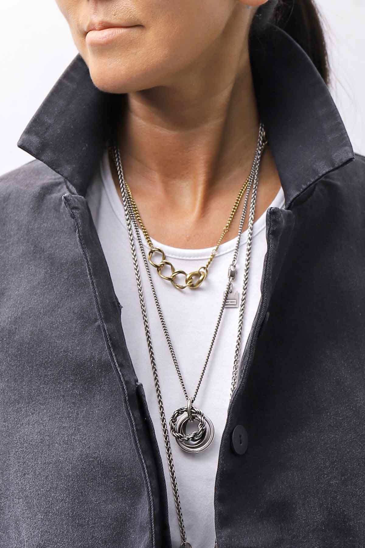 【PLÜ】 SUPER STRETCH COTTON DENIM WIDE SHORT JACKET PL17J_BLACK WASH