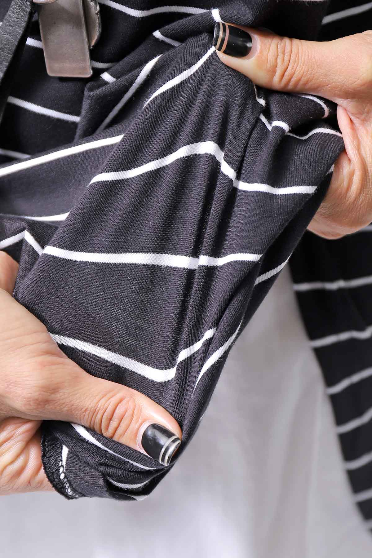 【PLÜ】 COTTON STRETCH TANK TOP PL12_STRIPE