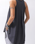 【PLÜ】 COTTON STRETCH TANK TOP PL12_BLACK