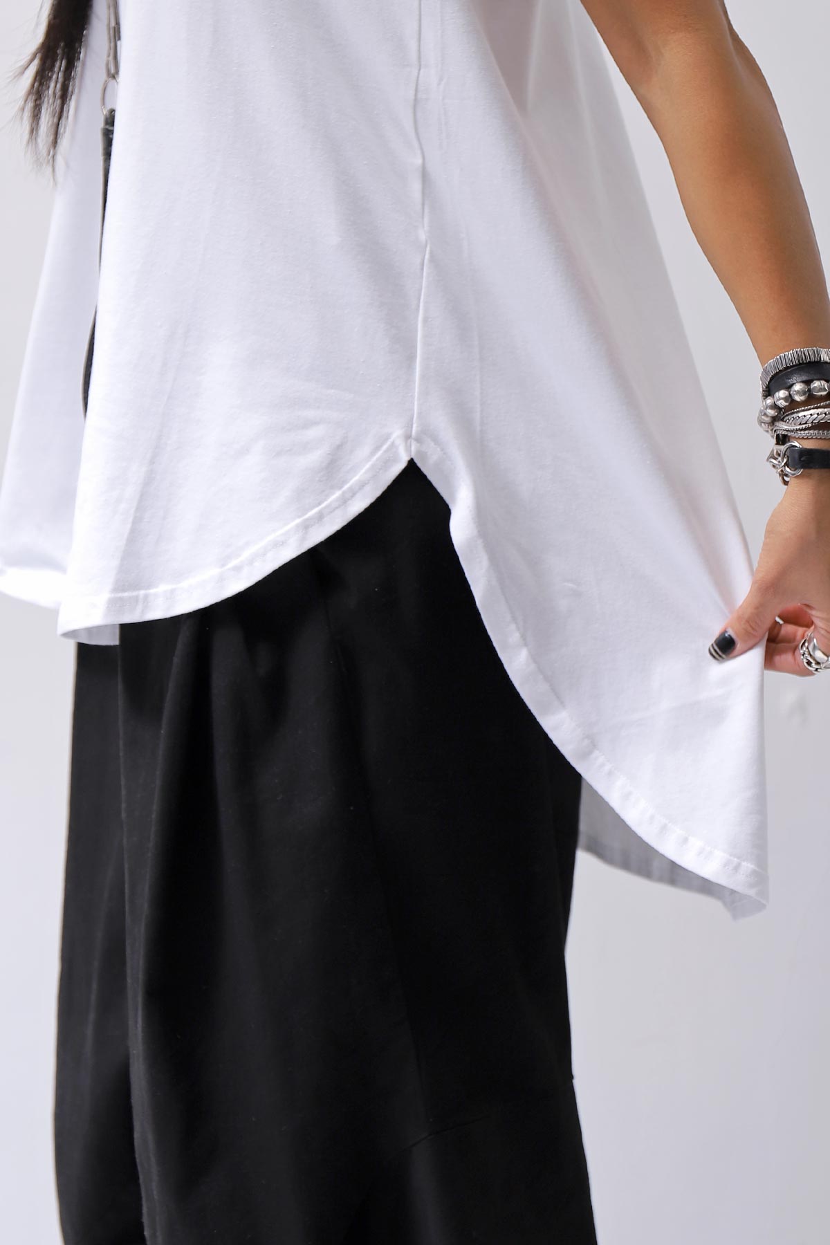 【PLÜ】 COTTON STRETCH TANK TOP PL12_WHITE