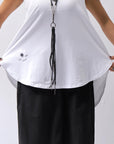 【PLÜ】 COTTON STRETCH TANK TOP PL12_WHITE