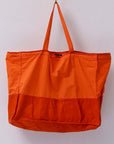 【CHRISTIAN PEAU】 COTTON LEATHER TOTE BAG_MARIGOLD