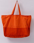 【CHRISTIAN PEAU】 COTTON LEATHER TOTE BAG_MARIGOLD