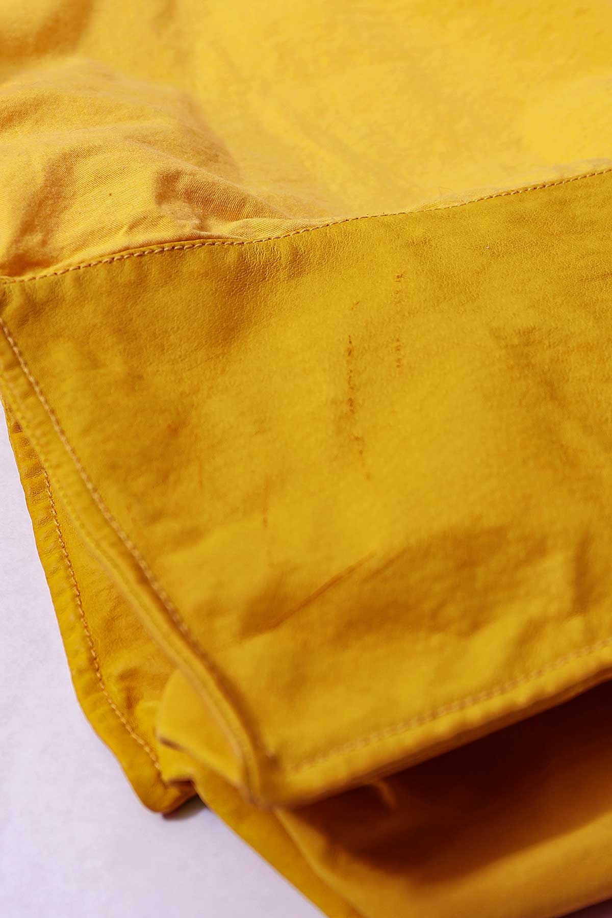 【CHRISTIAN PEAU】 COTTON LEATHER TOTE BAG_YELLOW