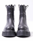 【AGL】 SNEAKER BOOTS MILA MIDI_BLACK