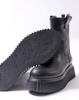 【AGL】 SNEAKER BOOTS MILA MIDI_BLACK