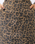 【RUNDHOLZ】 LEOPARDO STRETCH MERMAID SKIRT_LEOPARD CLOUD