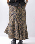 【RUNDHOLZ】 LEOPARDO STRETCH MERMAID SKIRT_LEOPARD CLOUD