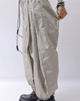 【RUNDHOLZ】 UNISEX SIDE TUCK ICONIC COTTON PANTS_SAND CLOUD