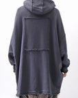 【studio b3】 UNISEX OVERSIZED COTTON SWEAT HOODIE SHB2161_BLACK