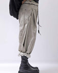 【RUNDHOLZ】 UNISEX SIDE TUCK ICONIC COTTON PANTS_SAND CLOUD