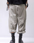 【RUNDHOLZ】 UNISEX SIDE TUCK ICONIC COTTON PANTS_SAND CLOUD