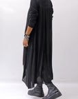 【studio b3】 ASYMMETRY TUNIC TOPS SHB2219_BLACK