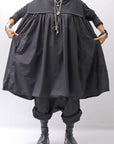 【RUNDHOLZ】 COTTON TUNIC DRESS_BLACK