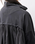 【RUNDHOLZ】 COTTON TUNIC DRESS_BLACK