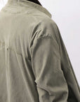 【Primordial is Primitive】 UNISEX STRETCH SHIRT BLOUSON 2026AL_MILITARY