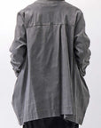 【Primordial is Primitive】 UNISEX STRETCH SHIRT BLOUSON 2026AL_GREY WASH