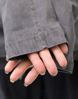 【Primordial is Primitive】 UNISEX STRETCH SHIRT BLOUSON 2026AL_GREY WASH