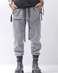 【thom/krom】 UNISEX COTTON RIB PANTS MST509_USED GREY
