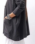 【Primordial is Primitive】 UNISEX STRETCH SHIRT BLOUSON 2026AL_BLACK