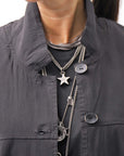 【Primordial is Primitive】 UNISEX STRETCH SHIRT BLOUSON 2026AL_BLACK