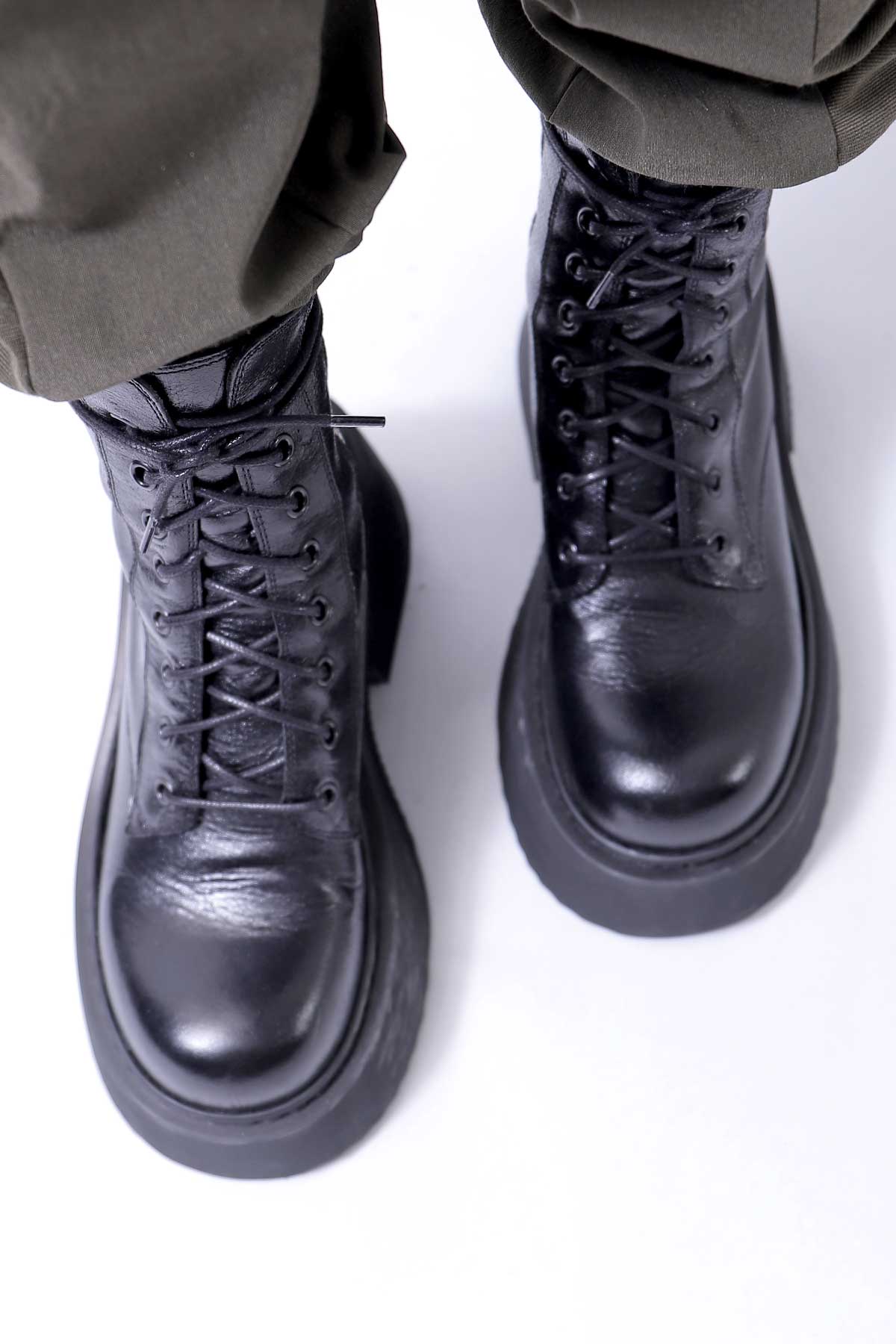 【VIC MATIE】 PLATFORM LACE-UP BOOTS 7700D