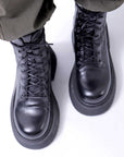 【VIC MATIE】 PLATFORM LACE-UP BOOTS 7700D
